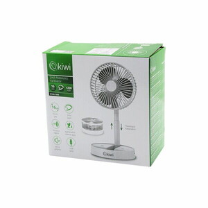 Kiwi KFAN-7608 Şarjlı Masaüstü Vantilatör