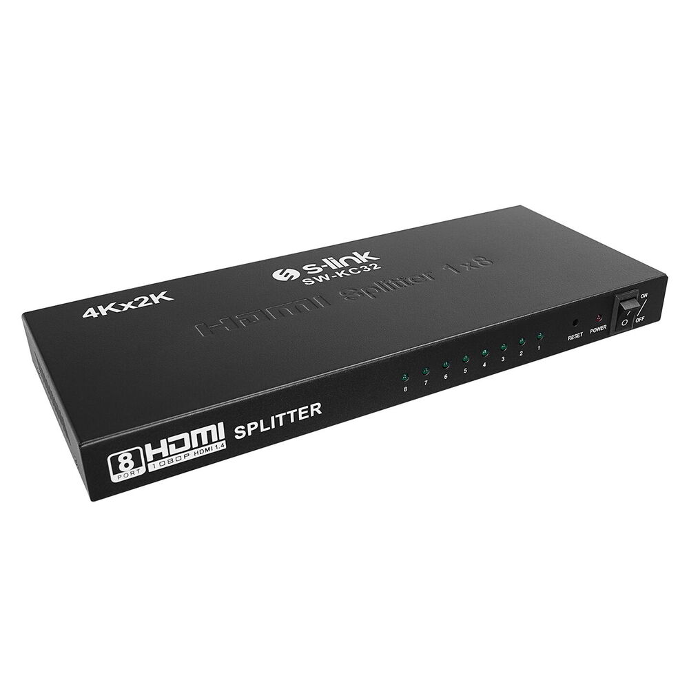 S-Link SW-KC32 8 Port 4Kx2K Hdmi Splitter