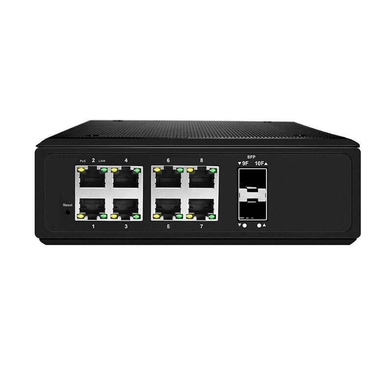 PS10G-82ES 10 Port Gigabit PoE Switch